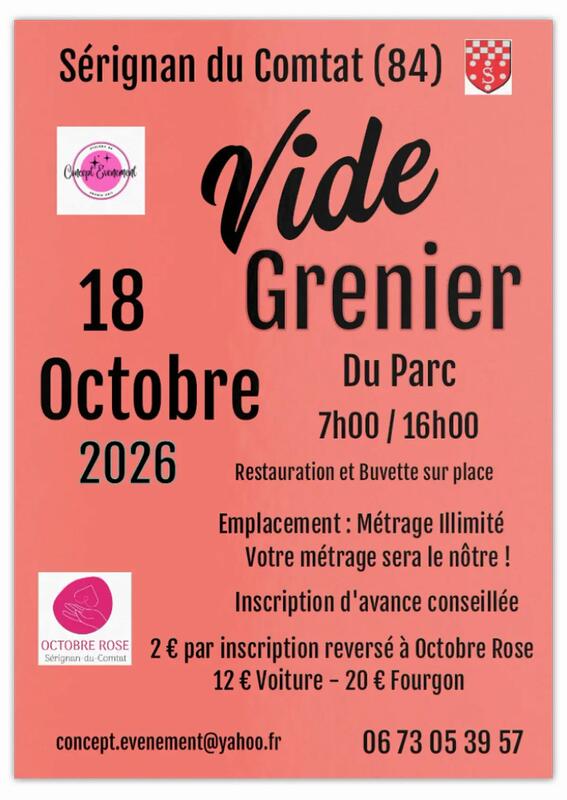Vide grenier du parc