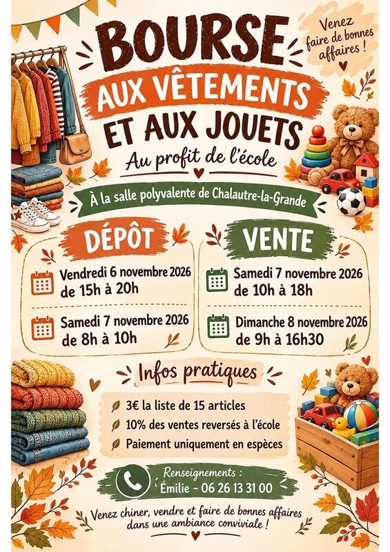 Bourse aux vêtements - jouets