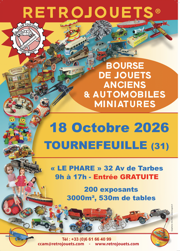 Bourse de jouets anciens