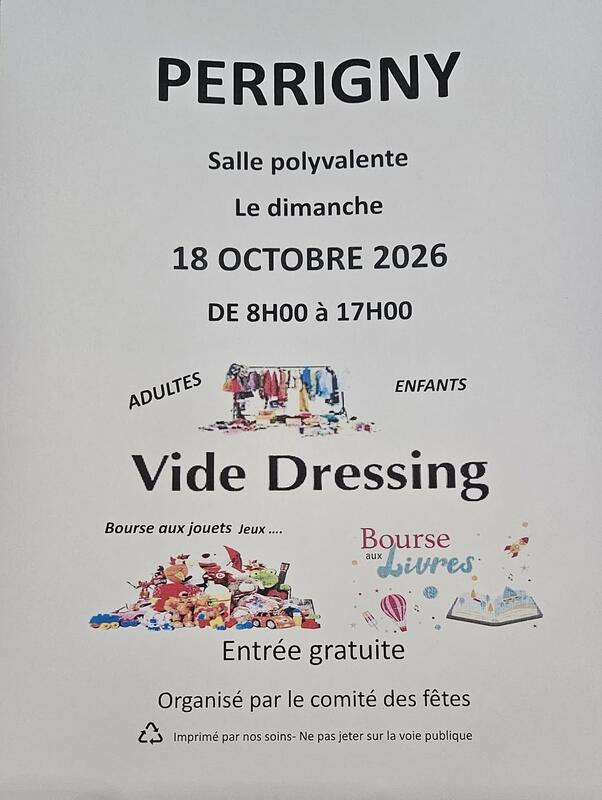 Vide dressing - bourse aux jouets et livres