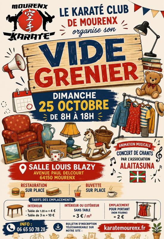 Vide-grenier du karaté club