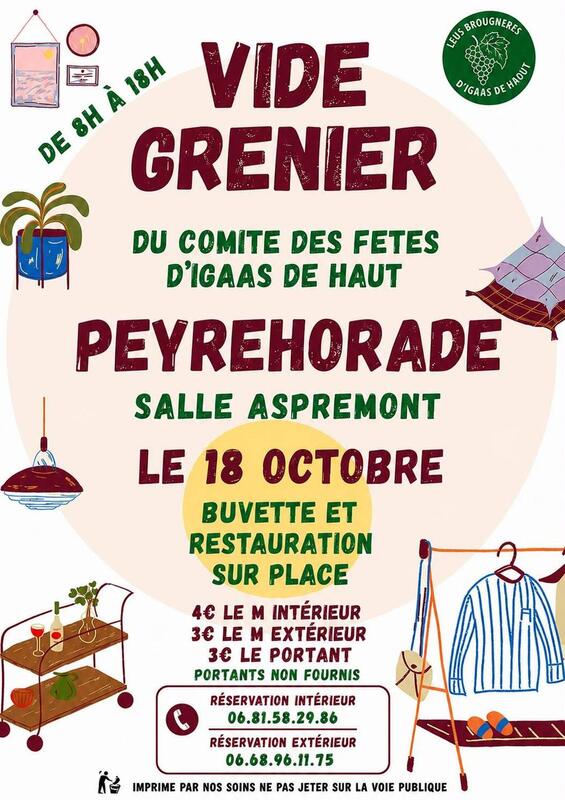 Vide grenier du comité des fêtes
