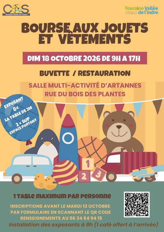 Bourse aux vêtements et jouets