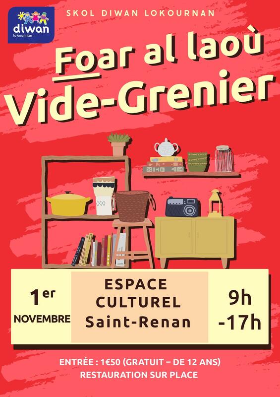 Vide grenier de l'école diwan