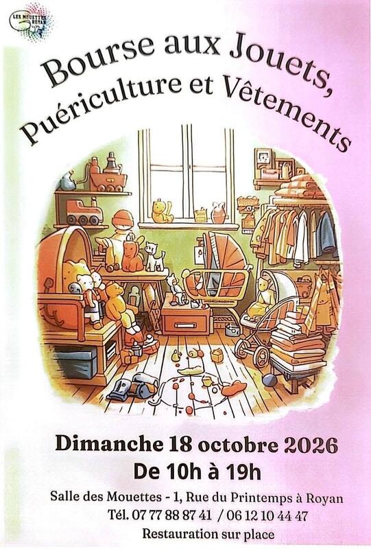 Bourse aux jouets, puériculture et vêtements