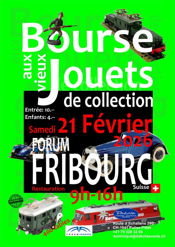 Bourse de jouets de collection de fribourg