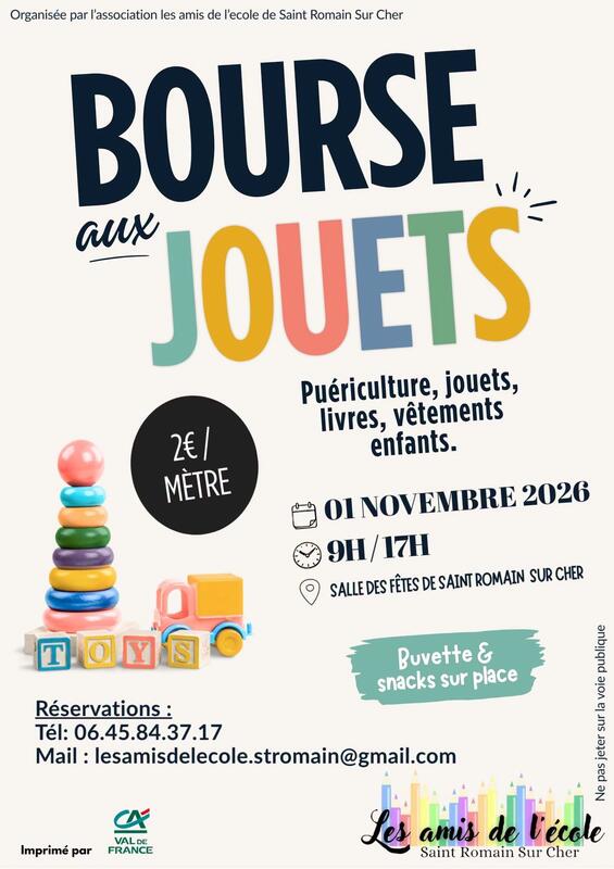Bourse aux jouets