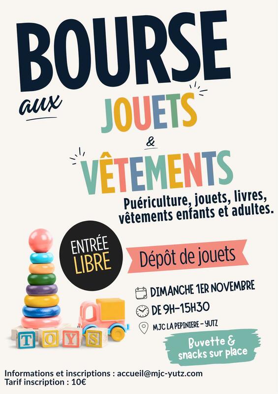 Bourse aux jouets et vêtements