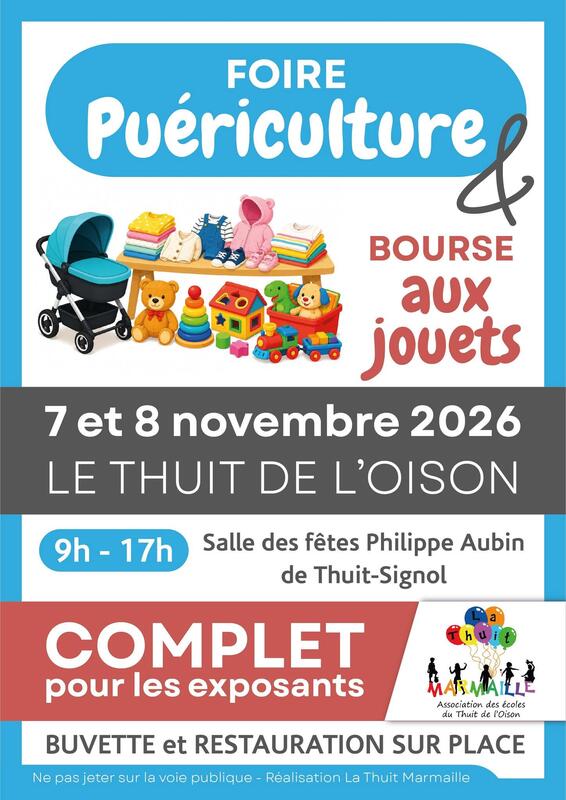 Foire à la puériculture - jouets - vêtements