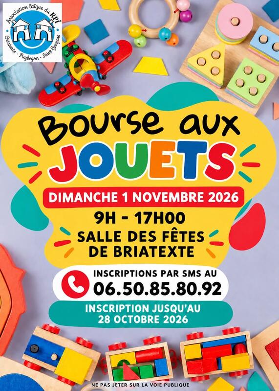 Bourse aux jouets