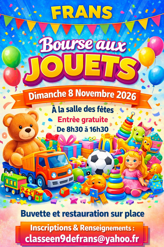 Bourse aux jouets et puériculture