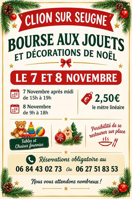 Bourse aux jouets et décorations de noël