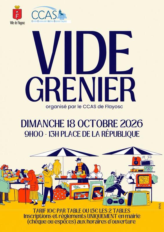 Vide grenier du ccas