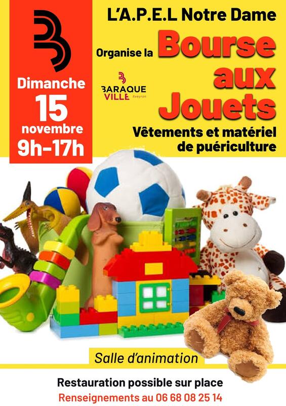 Bourse aux jouets - vêtements - puériculture