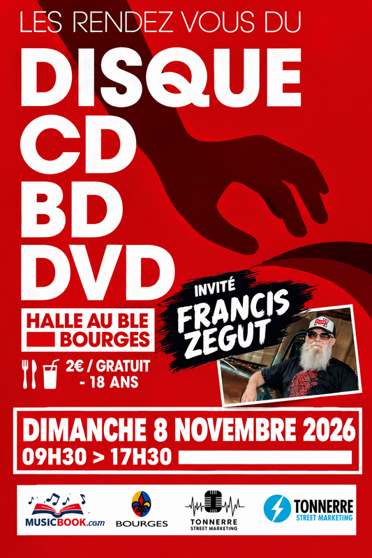 Les rendez vous du disque, bd, cd,vinyle et dvd