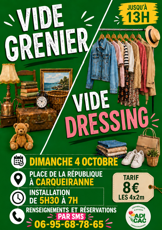 Vide-greniers - brocante