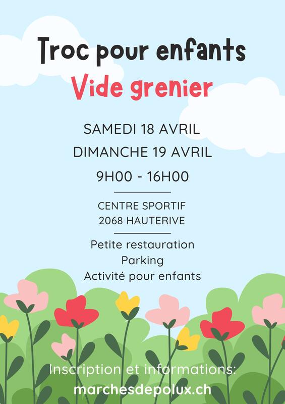 Troc pour enfants - vide grenier de printemps