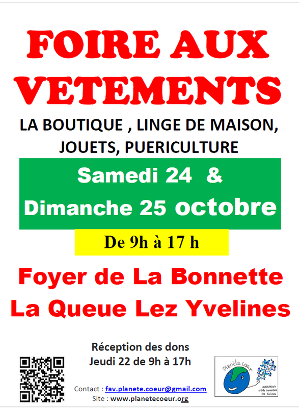 Foire aux vêtements automne-hiver