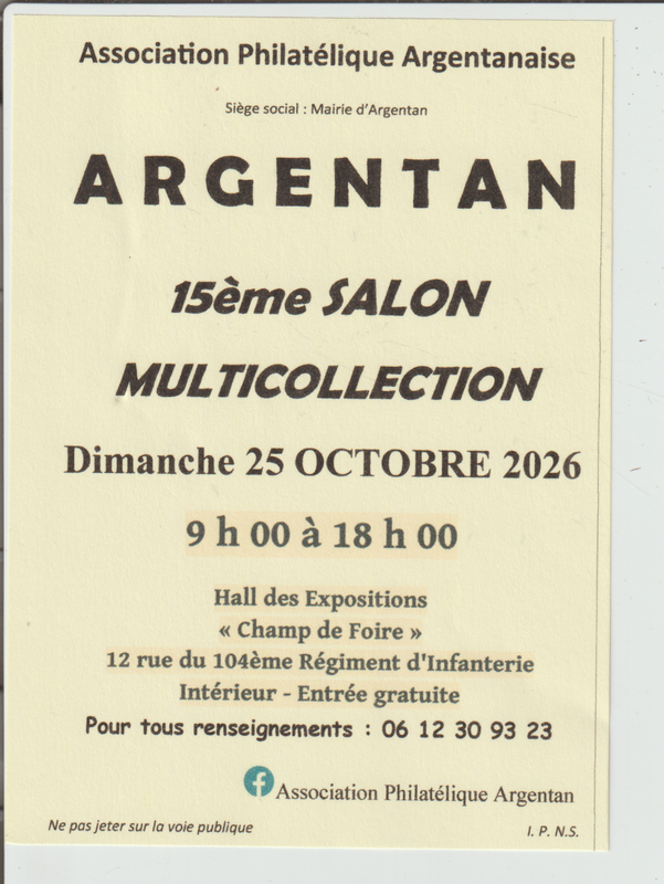 Salon multicollections argentan