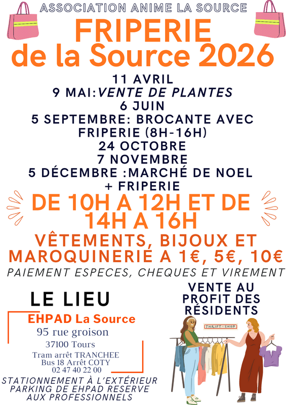 Friperie de la source