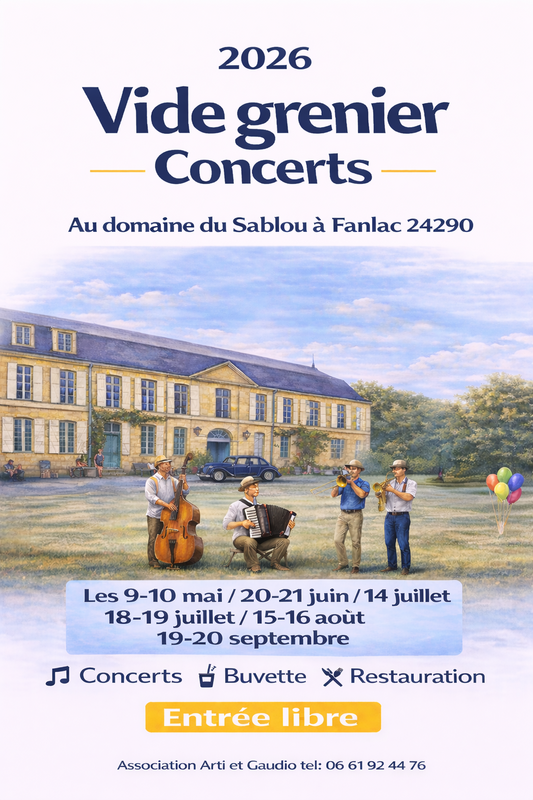 Vide grenier du sablou