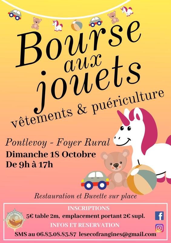 Bourse aux jouets, vêtements et puériculture