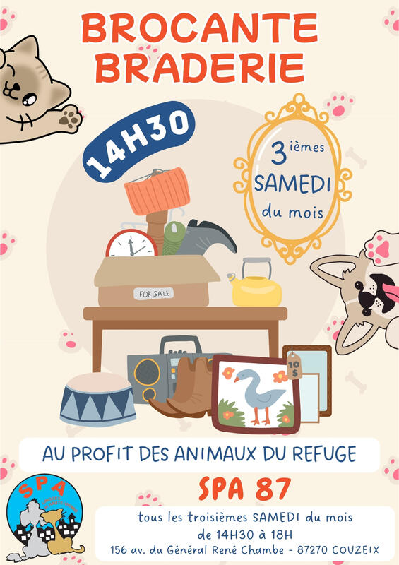 Brocante - braderie spa87
