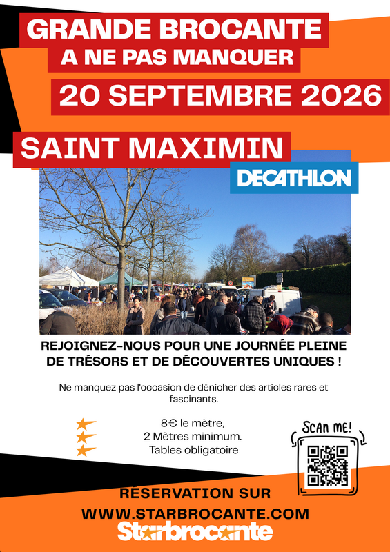 Grande brocante décathlon