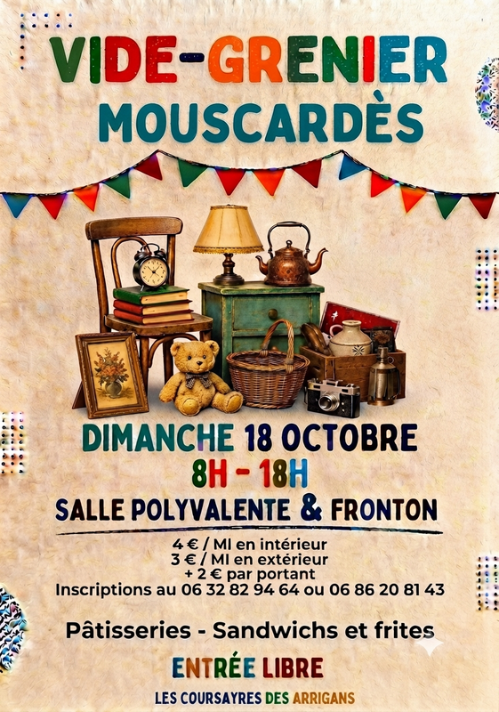Vide grenier automne