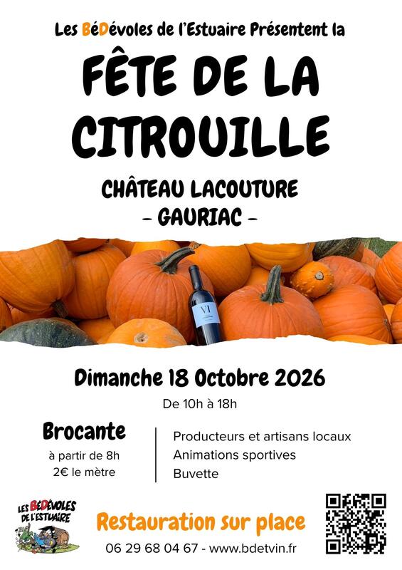 Brocante - fête de la citrouille