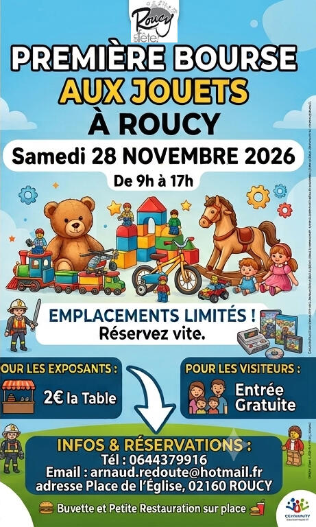Première bourse aux jouets