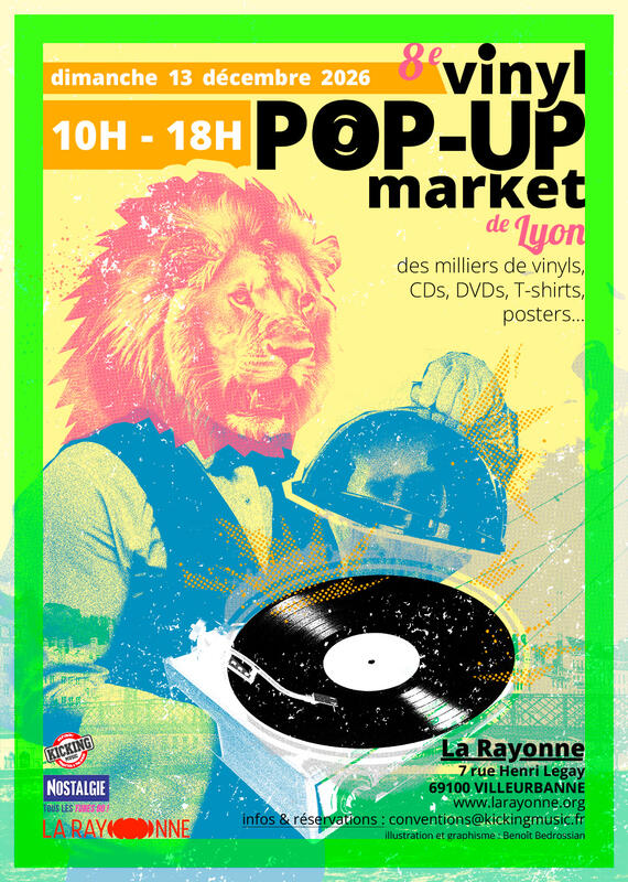 8ème vinyl pop-up market de lyon