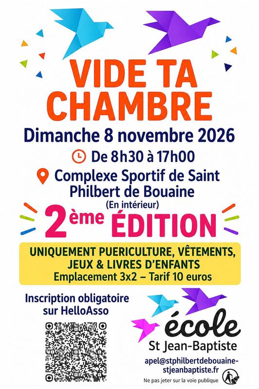 Vide ta chambre - 2ème édition