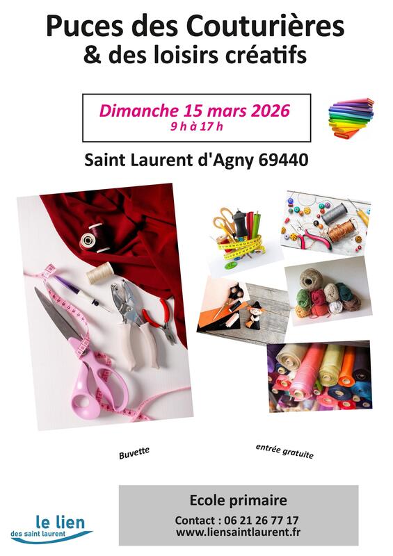 Puces des couturières et des loisirs créatifs