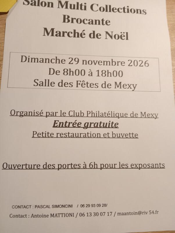 Salon multi collections brocante march&amp; de noel