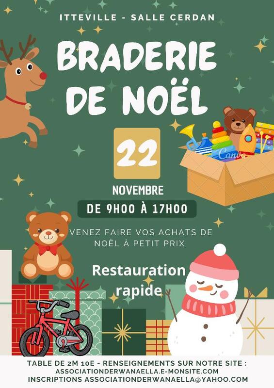 Braderie de noël pour enfants