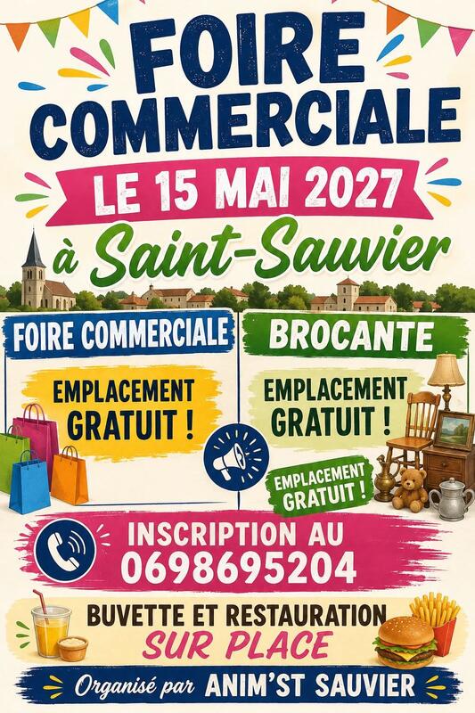 Brocante de la foire de mai