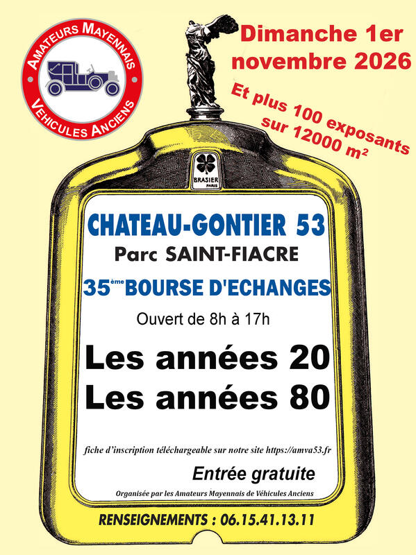 35e bourse d'echanges autos motos