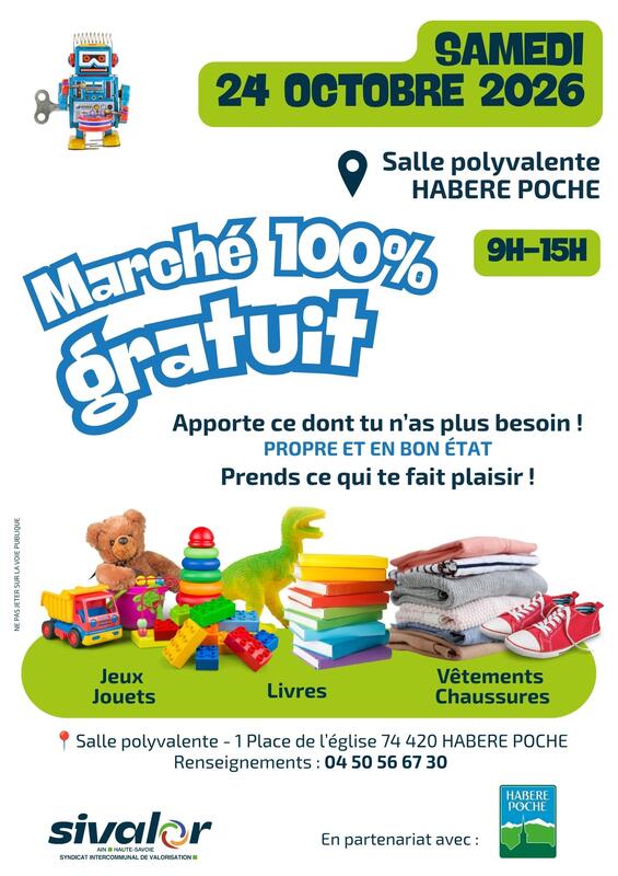 Marché 100 % gratuit
