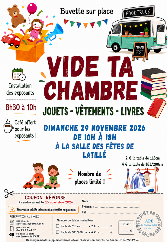 Vide ta chambre