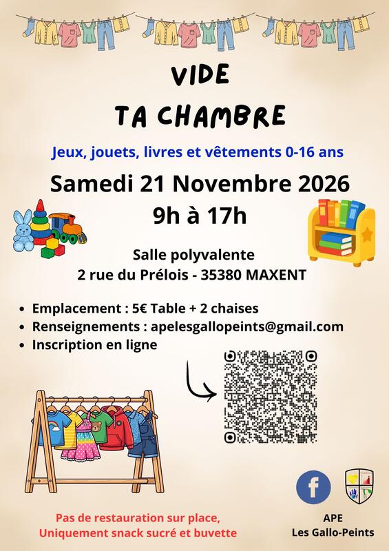 Vide ta chambre