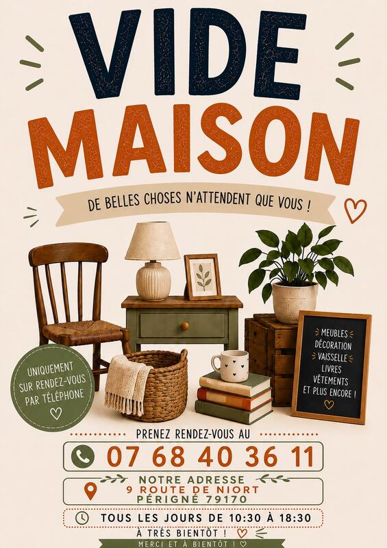 Vide maison