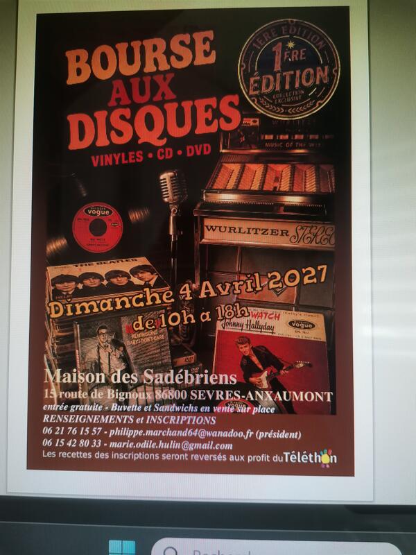 1ère bourse aux disques