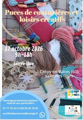 Puces de couturières et des loisirs créatifs