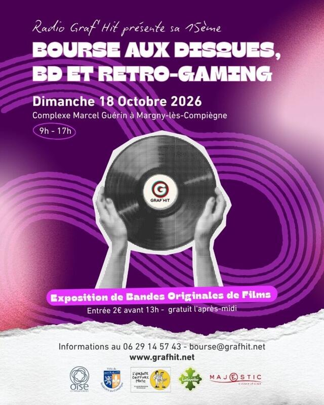 15ème bourse aux disques, bd et rétro gaming