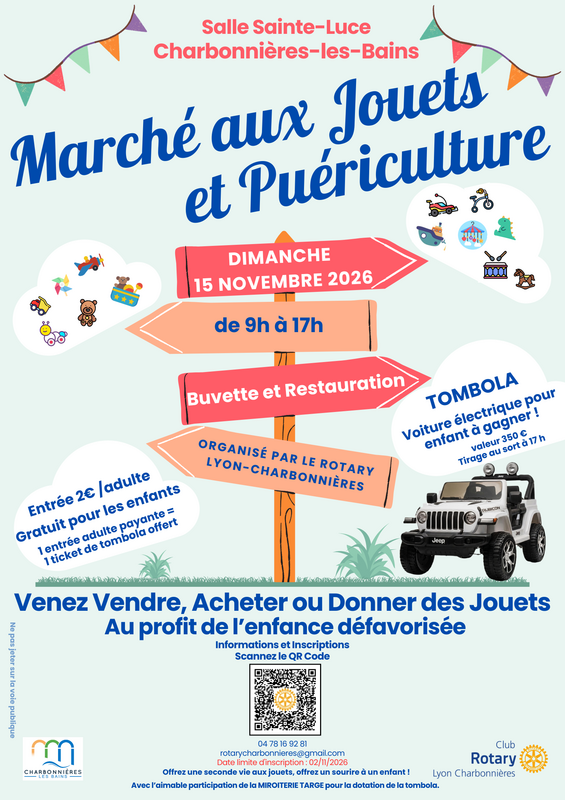 Marché aux jouets et puériculture