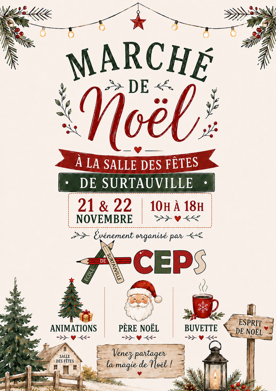 Marché de noël de l'aceps