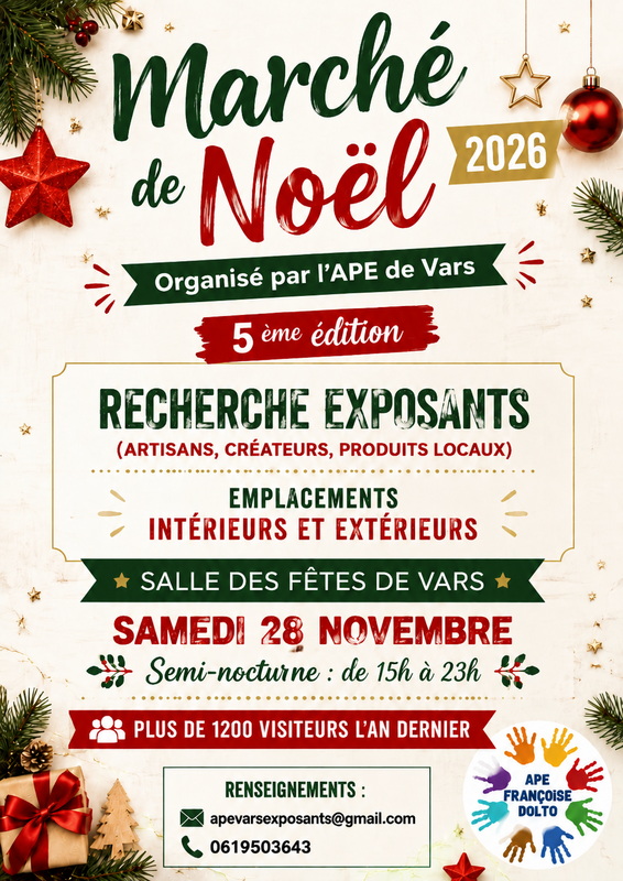 Marché de noël de l'ape