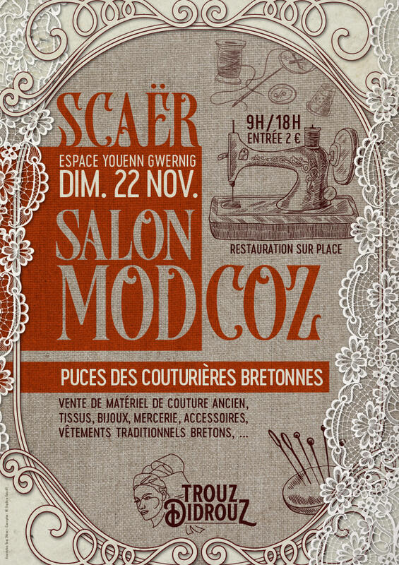 5ème salon "mod coz" puces des couturières bretonnes