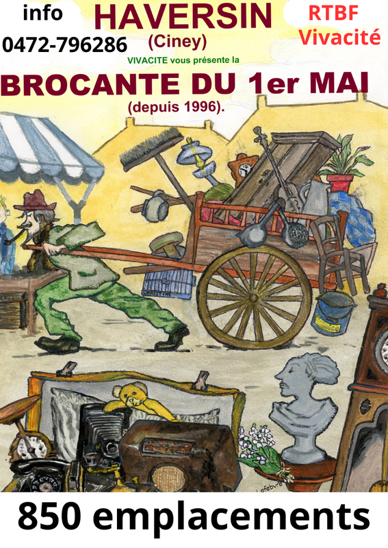 30ème grande brocante du 1er mai
